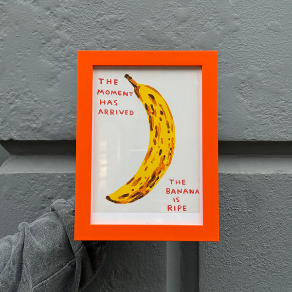 David Shrigley The Banana Is Ripe Framed