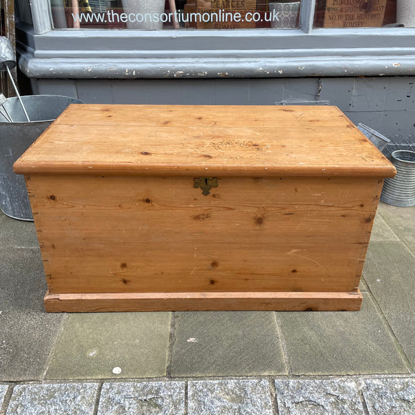 Antique Pine Blanket Box