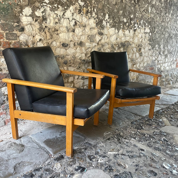 Pair of Mid Century Chairs