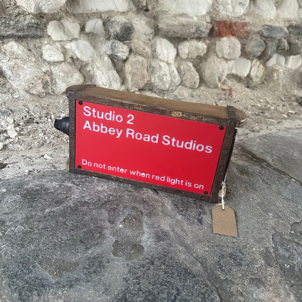 Studio 2 Abbey Road Studios Vintage Lightbox