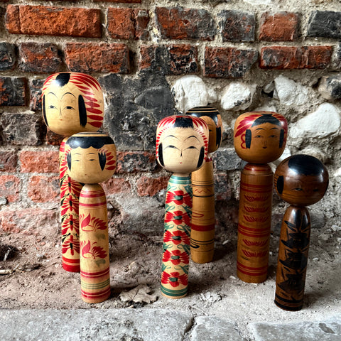 Japanese Kokeshi Dolls