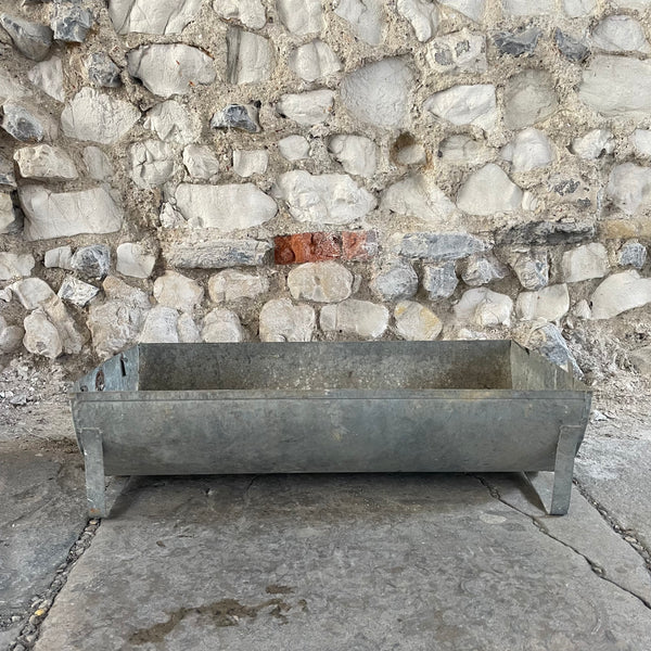 Vintage Galvanised Trough