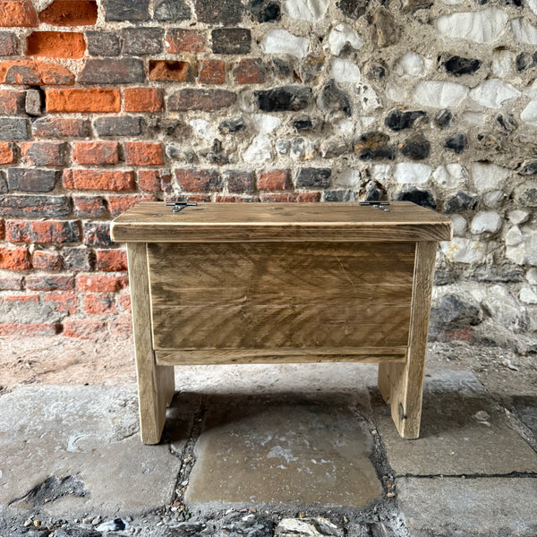 Reclaimed Small Storage Bench