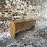 Reclaimed Pine Lift Up Lid Bench
