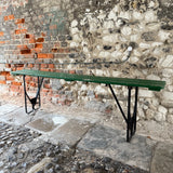 Vintage Green Bench