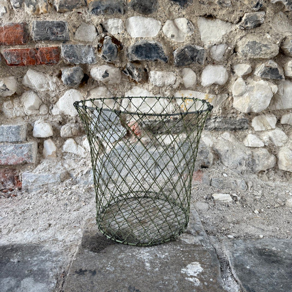 Vintage Mesh Waste Paper Basket