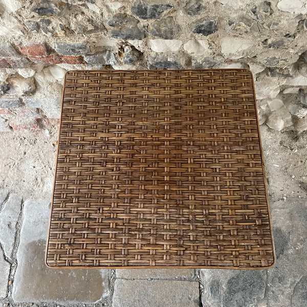 Vintage Rattan Table