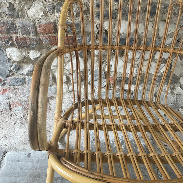 Vintage Bamboo Chair