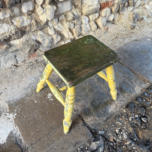 Painted Vintage Stool