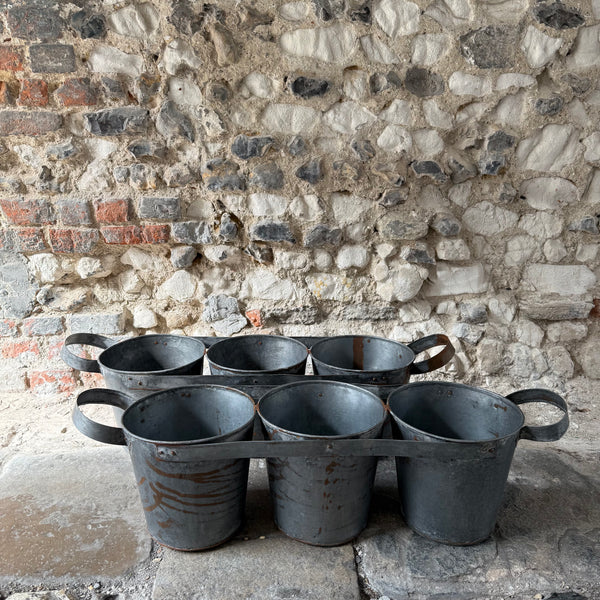 Metal Bucket Planter