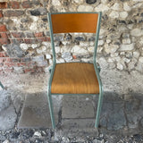 Set of 1940s Tubular Stacking Chairs