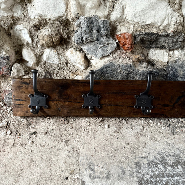 Reclaimed Number Hooks