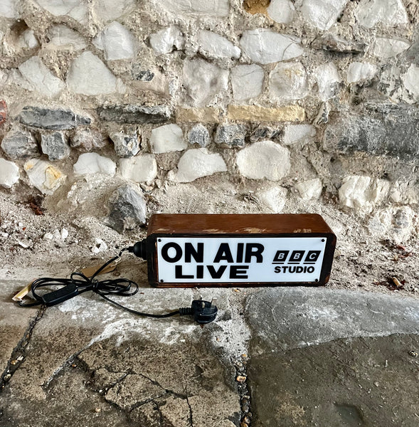 On Air Live BBC Studio Lightbox