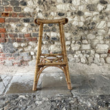 Vintage Bamboo Bar Stool