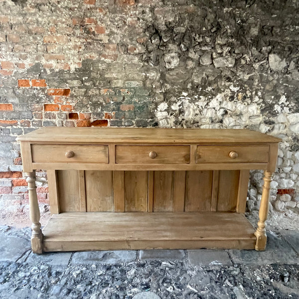 Antique Pine Dresser Base