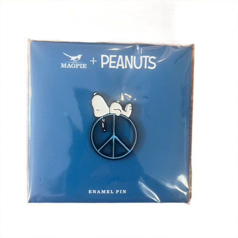 Peanut Vibe Enamel Pin - Peace