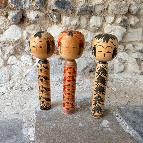 Japanese Kokeshi Dolls - Medium