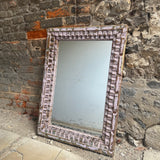 Indian Decorative Lilac Mirror
