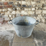 Vintage Galvanised Tub
