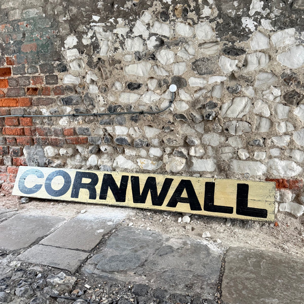 Cornwall Hand-painted Sign