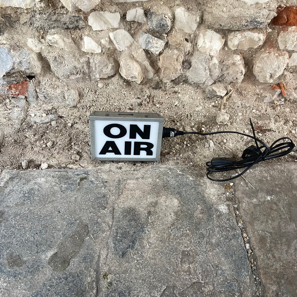On Air Metal Casing Lightbox