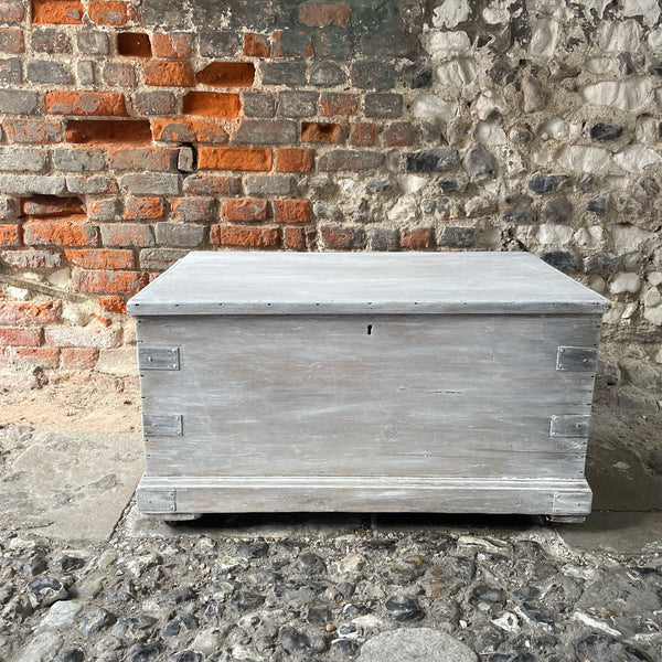 Antique Pine Blanket Box