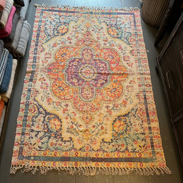 Colourful Cotton Rug 120cm x 180cm