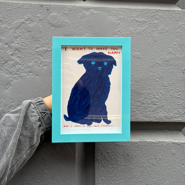 David Shrigley I Want To Make You Happy Print