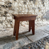 Antique Pine Milking Stool
