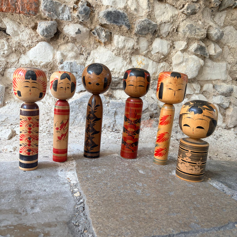 Japanese Kokeshi Dolls - Small