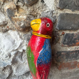 Vintage Wooden Parrots - Large