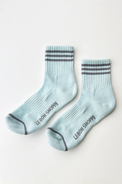 Le Bon Shoppe -Girlfriend Socks - Ice Water