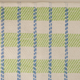 Gisela Graham Blue & Green Woven Floor Mat 