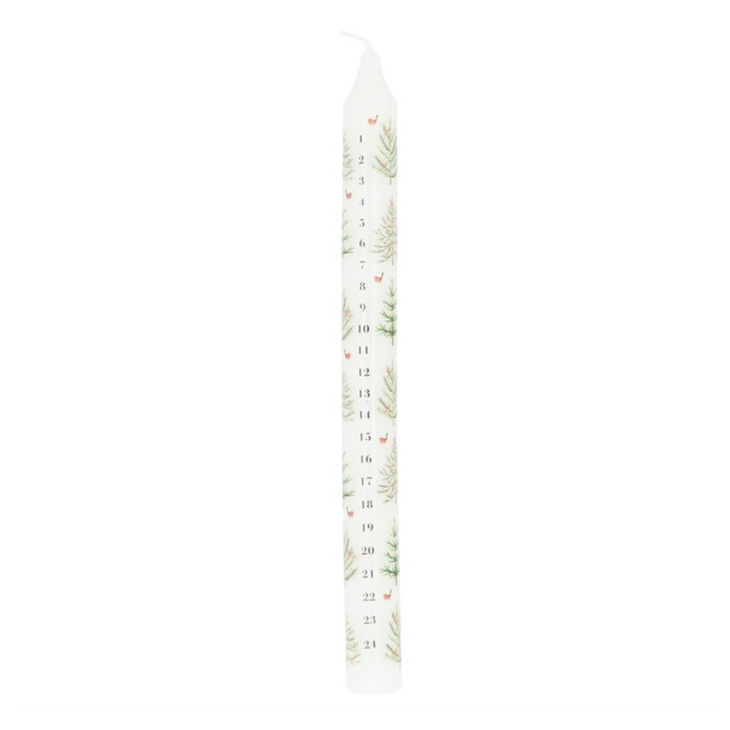 Gisela Graham Christmas trees advent candle 