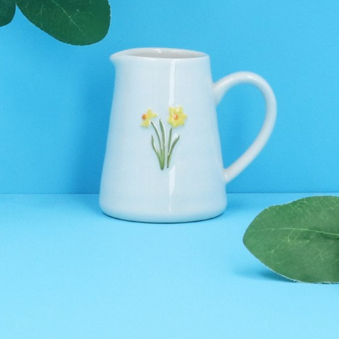 Gisela Graham Mini Jug Daffodils