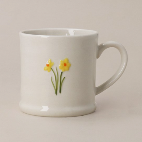 Gisela Graham Mini Mug Daffodils