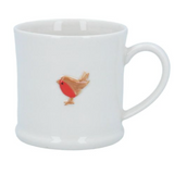 Gisela Graham Mini Mug With Robin
