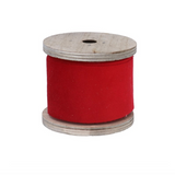 Gisela Graham Velvet Ribbon 6cm - Red