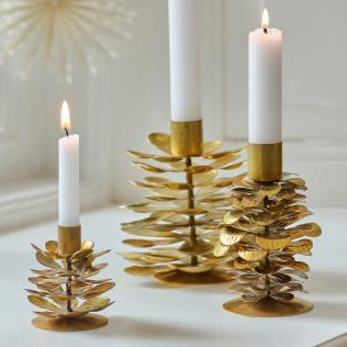 GoldCandleHolderCone-1.3cm1