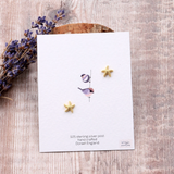 Gold Starfish Earring