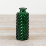 Green Bottle Vase 13cm