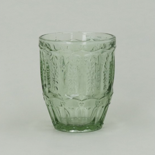 Green Pressed Tumbler