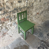 Green Vintage Child’s Chair3