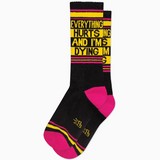 Gumball Poodle - Everything Hurts and I'm Dying Gym Crew Socks