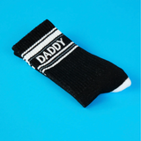Gumball Poodle Daddy Gym Crew Socks-Black (Close)