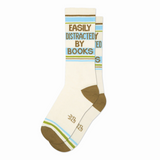 Gumball Poodle Easily Distracted By Books Socks