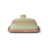 HKLIVING 70s Ceramics Butter Dish - Skyline