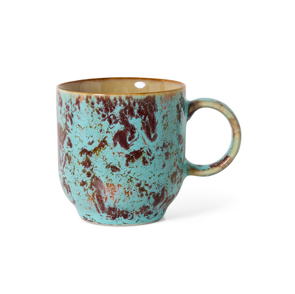 HK Living 70s Ceramics Café Mug - Patina