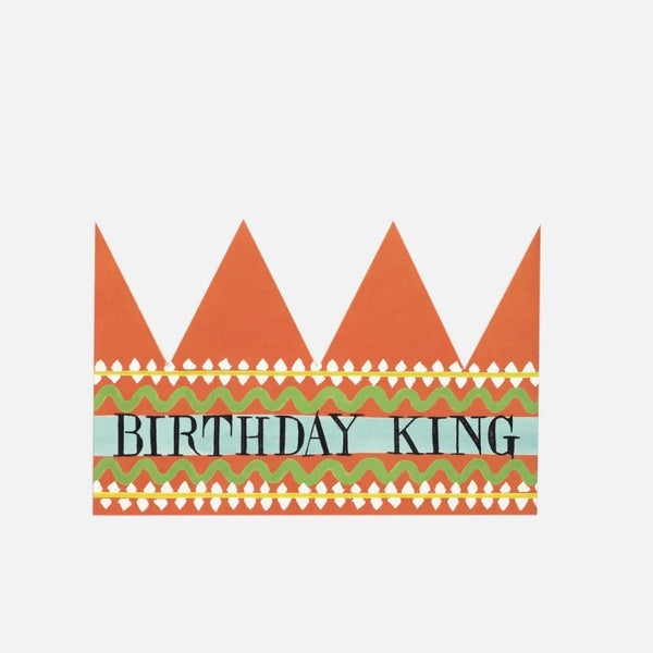 Birthday King Card