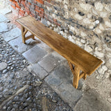 Handmade_Rustic_Bench_Front Top